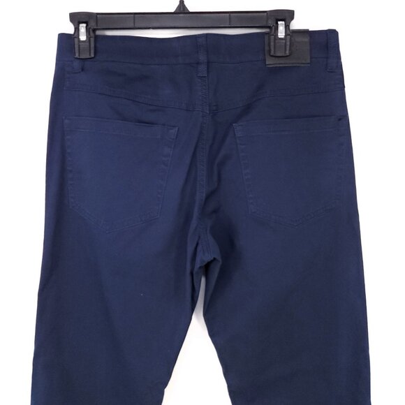 CXL by Christian Lacroix Mens Chino Pants Blue 30x32 Modern Fit - Picture 6 of 13